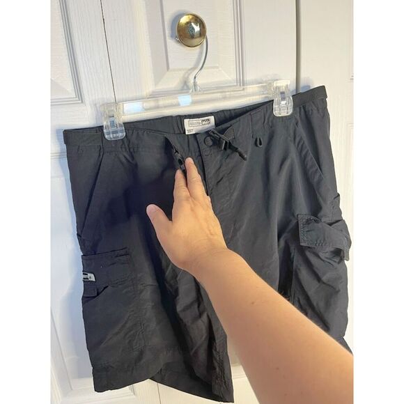 REI High Rise UPF 30 Lightweight Pocket Outdoor Hiking Trail Cargo Belted Shorts - Picture 7 of 11